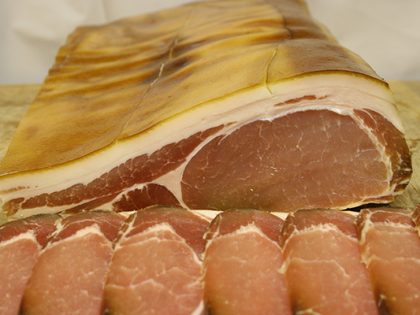 Cherry and Oak Smoked Dry Cured Rashers 220g