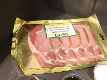 Hickory Smoked Dry Cured Back Bacon